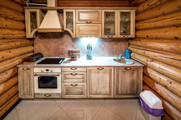 Rustic Cabinets Installation in Magnolia