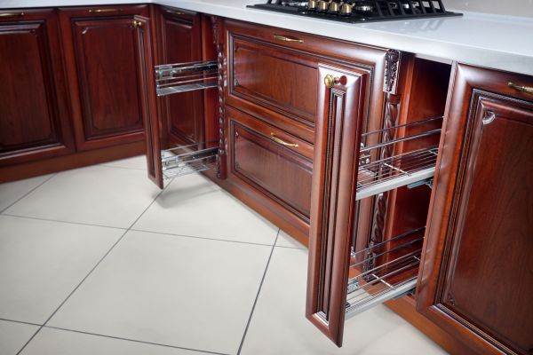 Cherry Cabinet Refacing in Magnolia